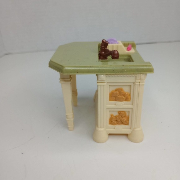 Fisher Price Loving Family Kitchen Island With Sink Dollhouse Accessory - Picture 3 of 6